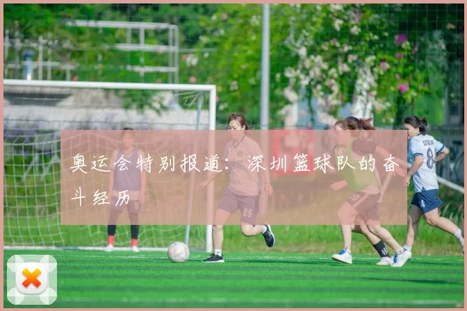 奥运会特别报道：深圳篮球队的奋斗经历