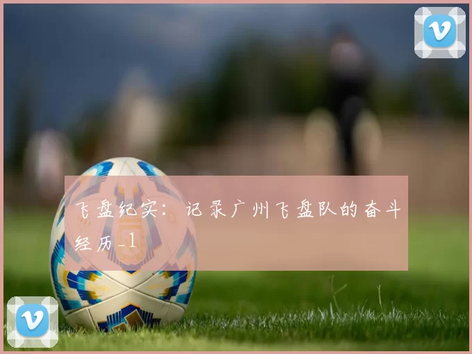 飞盘纪实：记录广州飞盘队的奋斗经历_1